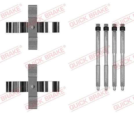 Accessory Kit, disc brake pad
